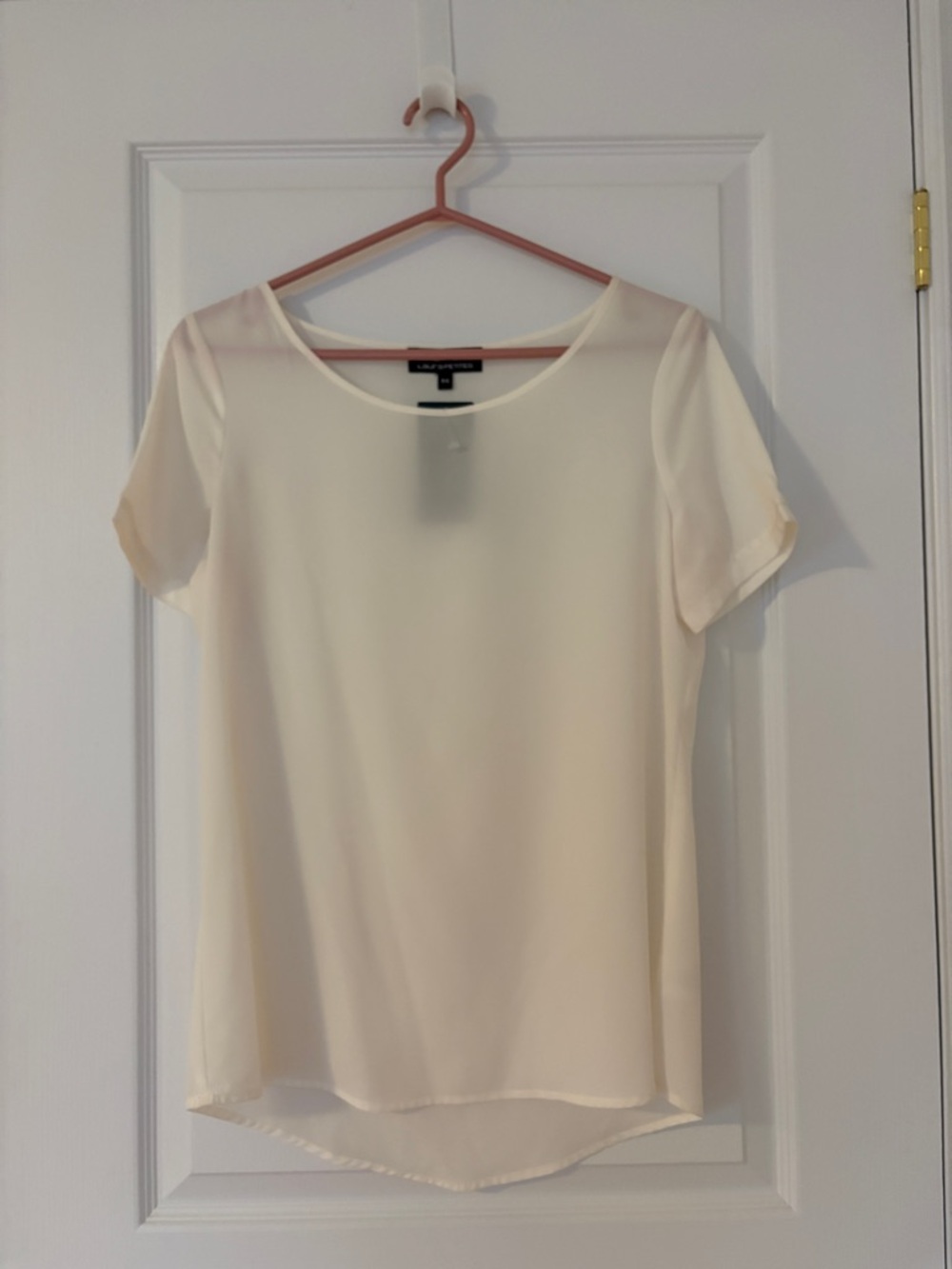 Laura Petites Women's Short Sleeve Blouse - Size S - NWT